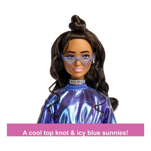 Barbie Deluxe Style Metalic - Blue Sweater